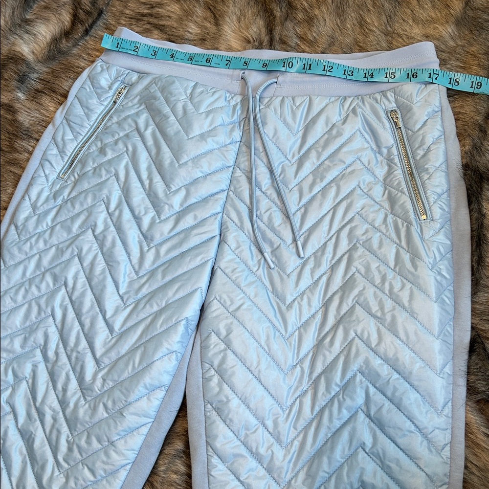 Athleta Solstice Jogger Pants Apres Ski Down Quilted Size 14 Primaloft Eco - Picture 5 of 9